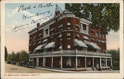 Street View of St Regis Hotel Postcard