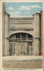 Old Slave Market, Chalmers Street Postcard