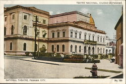 National Theatre Panama City, Panama Postcard Postcard Postcard