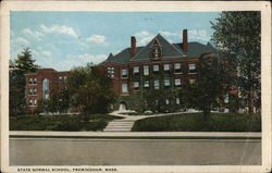 State Normal School Framingham, MA Postcard Postcard Postcard