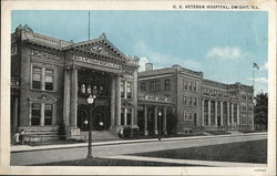 US Veteran Hospital Postcard