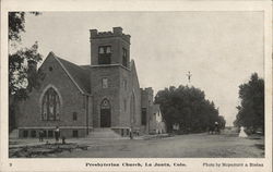 Street View of Presbyterian Church La Junta, CO Postcard Postcard Postcard