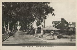 Lomita Avenue Glendale, CA Postcard Postcard Postcard