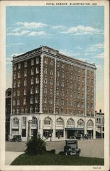 Hotel Graham Bloomington, IN Postcard Postcard Postcard