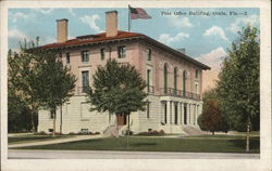 Post Office Building Postcard