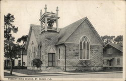 Street View of Presbyterian Church St. Cloud, FL Postcard Postcard Postcard