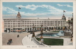 Hotel English Indianapolis, IN Postcard Postcard Postcard