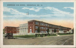 Shortridge High School Indianapolis, IN Postcard Postcard Postcard