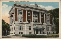 The Court House Waterbury, CT Postcard Postcard Postcard