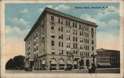 Street View of Selwyn Hotel Postcard