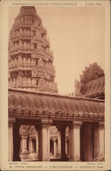 Exposition Coloniale International, Paris 1931 - Temple of Angkor Wat Postcard