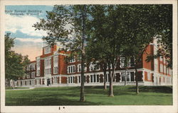 State Normal Building Postcard