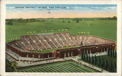 Stadium, University of Iowa Iowa City, IA Postcard Postcard Postcard