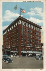 Hotel Iowana Creston, IA Postcard Postcard Postcard