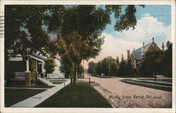 Worsley Street Barrie, ON Canada Ontario Postcard Postcard Postcard