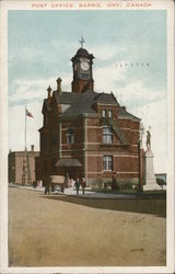 Post Office Barrie, ON Canada Ontario Postcard Postcard Postcard