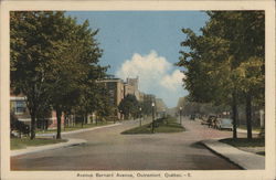 Bernard Avenue, Outremont Montreal, QC Canada Quebec Postcard Postcard Postcard