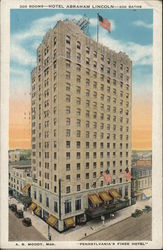 Hotel Abraham Lincoln Reading, PA Postcard Postcard Postcard