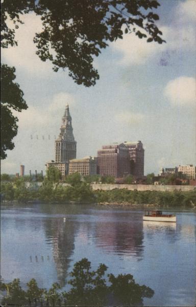 Travelers Tower and Connecticut River Hartford