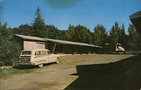Johnston's Motel Garberville California