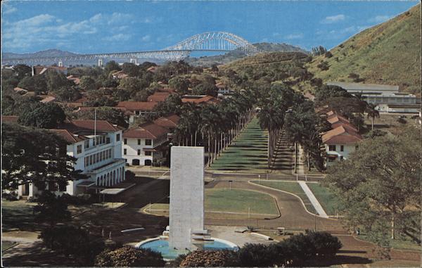 Goethals Memorial and Balboa Elementary School Panama