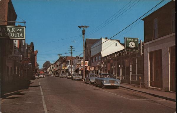 Water Street Chatham NB Canada New Brunswick
