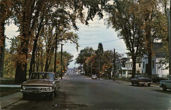 King Avenue Looking North Bathurst NB Canada New Brunswick