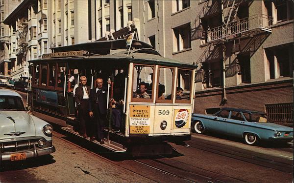 World Famous Cable Car San Francisco California