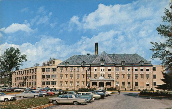 Clay County Hospital, located on East National Avenue Brazil Indiana