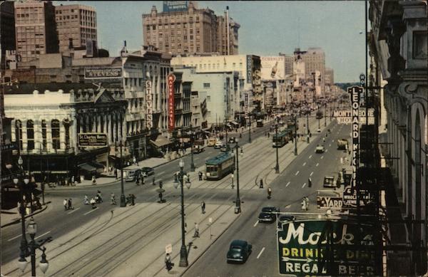 Canal Street New Orleans Louisiana