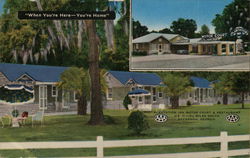 Plantation Inn Motor Court & Restaurant Postcard