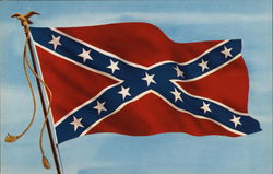 The Confederate Flag Postcard