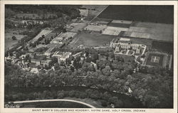 Saint Mary's College and Academy Postcard