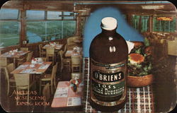 O'Brien's Restaurant & Salad Dressing Postcard