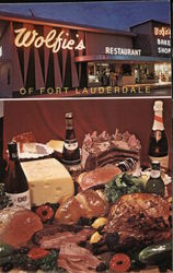 Wolfie's Restaurant - Sandwich Shop Postcard