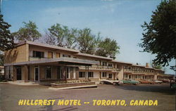 Hillcrest Motel Toronto, ON Canada Ontario Postcard Postcard Postcard