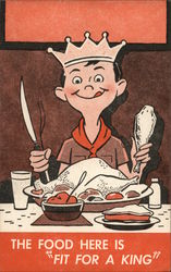 Boy Scout Eating Dinner Boy Scout Eating Dinner