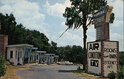 Florida Motel Postcard