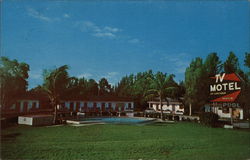 TV Motel Postcard