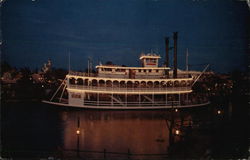 Mark Twain Riverboat Postcard