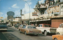 Guerrero Avenue Across From Main Market Laredo, TX Postcard Postcard Postcard