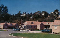 Bay-View Motel Postcard