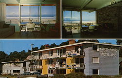 Cozy Cove Motel Apartments, Delake Postcard