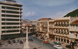 5th of May Plaza and Central Avenue Panama City, Panama Postcard Postcard Postcard