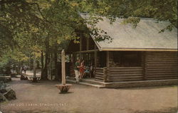 The Log Cabin Symonds Yat, England Postcard Postcard Postcard