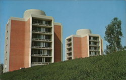 Claremont Men's College - Claremont and Fawcett Residence Halls California Postcard Postcard Postcard