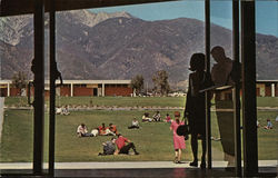 Chaffey College - Looking North to Sierra Madre Mountain Range from Student Center Chaffey College - Looking North to Sierra Madre Mountain Range from Student Center