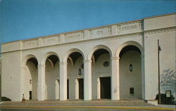 Bridges Auditorium of the Claremont Colleges California Postcard Postcard Postcard