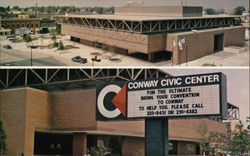 Conway Civic Center Postcard