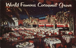 Los Angeles Ambassador - Cocoanut Grove California Postcard Postcard Postcard